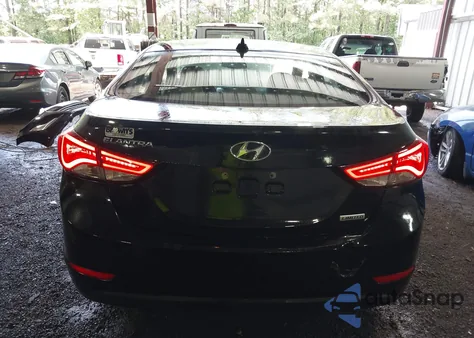 2014 Hyundai Elantra Limited из США, поврежденный, VIN 5NPDH4AE9EH460022